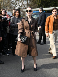 Milan, Milan Women's Fashion Week: Fall/Winter 2025 - Tod's Fashion Show - Arrivals