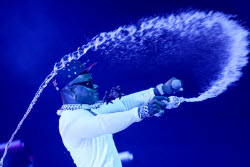 American rapper DaBaby gives concert in Moscow