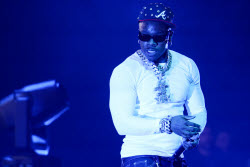 American rapper DaBaby gives concert in Moscow