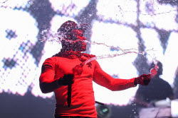 American rapper DaBaby gives concert in Moscow