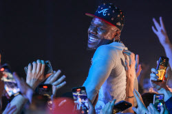 American rapper DaBaby gives concert in Moscow
