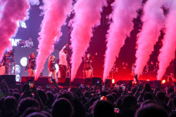 American rapper DaBaby gives concert in Moscow
