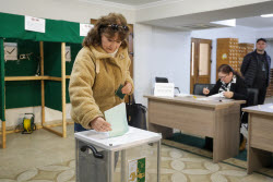 2025 Abkhazian presidential election in Sukhumi