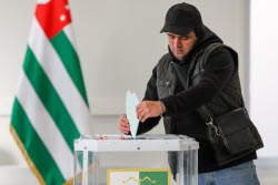 2025 Abkhazian presidential election in Moscow