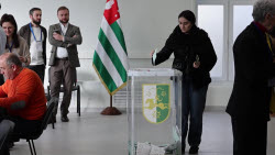 VIDEO. 2025 Abkhazian presidential election in Moscow