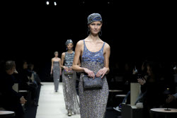 Показ коллекции Giorgio Armani сезона осень-зима 2025/2026 на Неделе моды в Милане