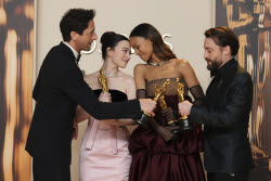 97th Academy Awards - Press Room. 97th Academy Awards - Press Room