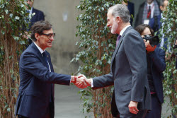 Opening day of Mobile World Congress (MWC) in Barcelona