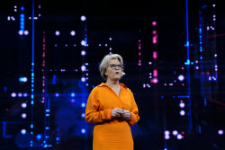 Opening day of Mobile World Congress (MWC) in Barcelona