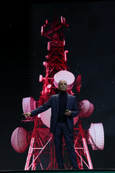 Opening day of Mobile World Congress (MWC) in Barcelona