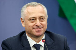 Abkhazian President-elect Gunba gives press conference