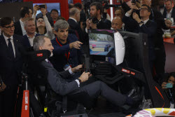 Opening day of Mobile World Congress (MWC) in Barcelona