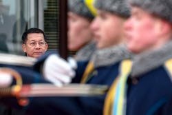 Myanmar PM Min Aung Hlaing visits Russia