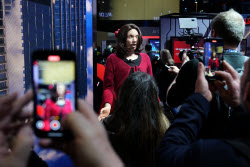 Opening day of Mobile World Congress (MWC) in Barcelona