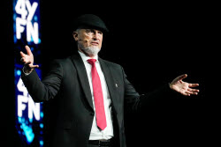 Opening day of Mobile World Congress (MWC) in Barcelona