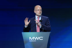 Opening day of Mobile World Congress (MWC) in Barcelona