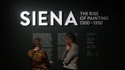 Пресс-показ выставки "Сиена: Расцвет живописи 1300-1350 годов" в Лондонской национальной галерее