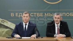 VIDEO: Abkhazia's former presidential candidate Ardzinba gives press conference on election results
