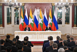 Официальный визит премьер-министра Мьянмы Мин Аун Хлайна в Москву