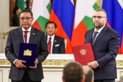 Официальный визит премьер-министра Мьянмы Мин Аун Хлайна в Москву
