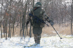 Combat engineers in special military operation zone