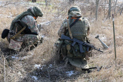 Combat engineers in special military operation zone