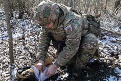 Combat engineers in special military operation zone