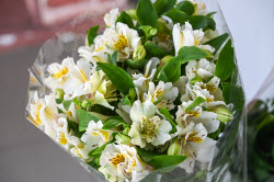 Flowers on sale in Krasnodar in run-up to International Women's Day
