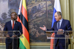 Foreign ministers of Russia and Zimbabwe meet for talks