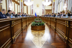 Russian government meeting