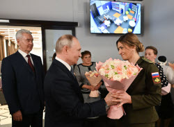 Посещение президентом РФ Путиным Единого центра поддержки участников СВО