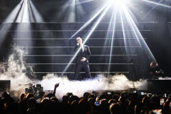 Russian singer Shaman gives concert in Moscow