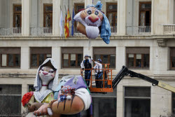 Fallas festival in Valencia
