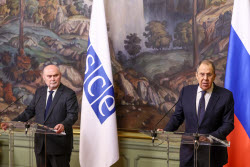(+VIDEO) OSCE Secretary General Sinirlioglu visits Moscow