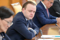 Встреча премьер-министра РФ Мишустина с депутатами фракции партии "Новые люди" в Госдуме РФ
