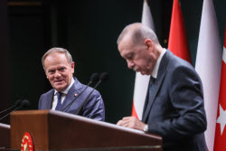 Poland's Prime Mnister Tusk visits Turkey