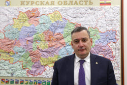 Интервью врио губернатора Курской области Хинштейна агентству ТАСС