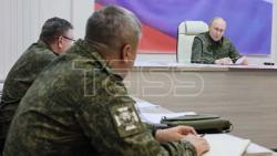 ВИДЕО. Президент РФ Путин в пункте управления Курской группировки