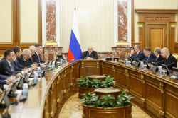 Russian Government meeting