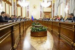 Russian Government meeting