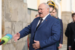 Встреча президента РФ Путина и президента Белоруссии Лукашенко в Москве