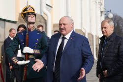 Встреча президента РФ Путина и президента Белоруссии Лукашенко в Москве