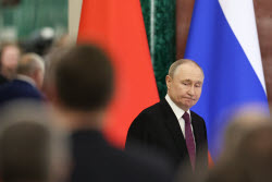 Встреча президента РФ Путина и президента Белоруссии Лукашенко в Москве