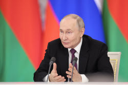 Встреча президента РФ Путина и президента Белоруссии Лукашенко в Москве