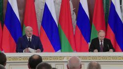 ВИДЕО. Встреча президента РФ Путина и президента Белоруссии Лукашенко в Москве