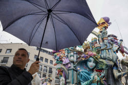 Fallas festival in Valencia