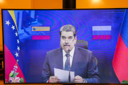 Presidents of Russia and Venezuela hold talks via videolink