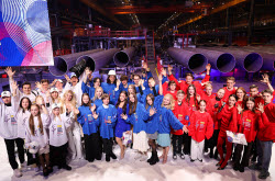 Draw ceremony for Channel One Cup figure skating team tournament in Chelyabinsk