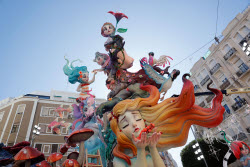 Fallas festival in Valencia