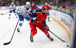 Kontinental Hockey League: CSKA Moscow 1 - 2 Dynamo Moscow